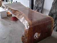 Boomstam tafel | l vorm, 2026 - afbeelding 1 van  8