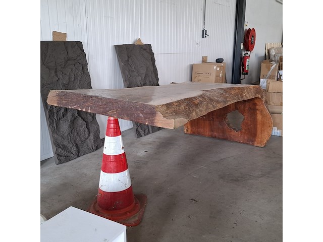Boomstam tafel | l vorm, 2026 - afbeelding 6 van  8