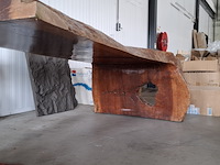 Boomstam tafel | l vorm, 2026 - afbeelding 7 van  8