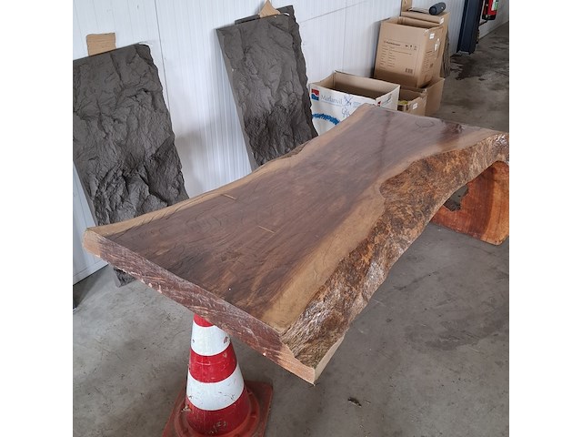 Boomstam tafel | l vorm, 2026 - afbeelding 8 van  8