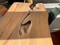 Boomstamtafel met 11 stoelen - afbeelding 3 van  4