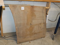 Boomtafelblad circa 100 x 100 met dikte 80 mm. - afbeelding 1 van  3