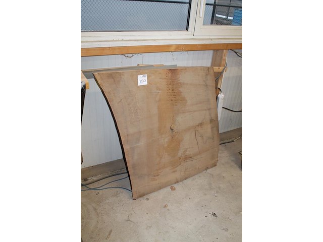 Boomtafelblad circa 100 x 100 met dikte 80 mm. - afbeelding 2 van  3