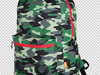 Boomzac rugtas met bluetooth, camouflage - afbeelding 2 van  2