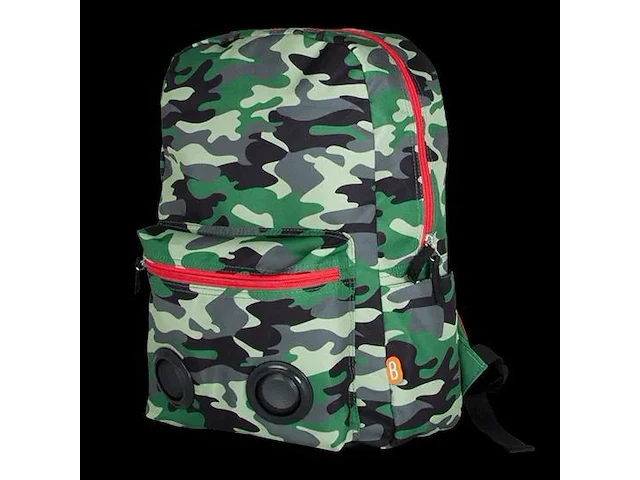 Boomzac rugtas met bluetooth, camouflage - afbeelding 2 van  2