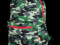 Boomzac rugtas met bluetooth, camouflage - afbeelding 2 van  2
