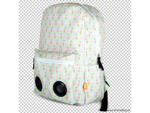 Boomzac rugtas met bluetooth, candy - afbeelding 1 van  3