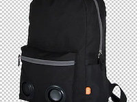 Boomzac rugtas met bluetooth, zwart - afbeelding 2 van  2