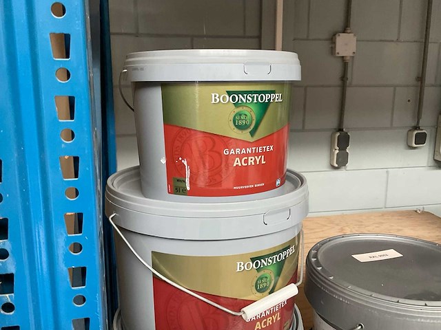 Boonstoppel garantietex acryl (3x) - afbeelding 2 van  3