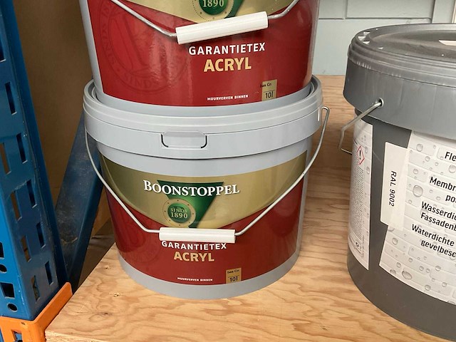 Boonstoppel garantietex acryl (3x) - afbeelding 3 van  3