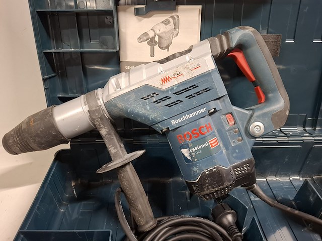 Boor-/breekhamer - 6kg - 230v - sds-max, bosch, gbh 5-40 dce, 2022 - afbeelding 3 van  9