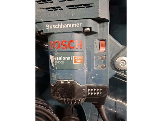 Boor-/breekhamer - 6kg - 230v - sds-max, bosch, gbh 5-40 dce, 2022 - afbeelding 6 van  9