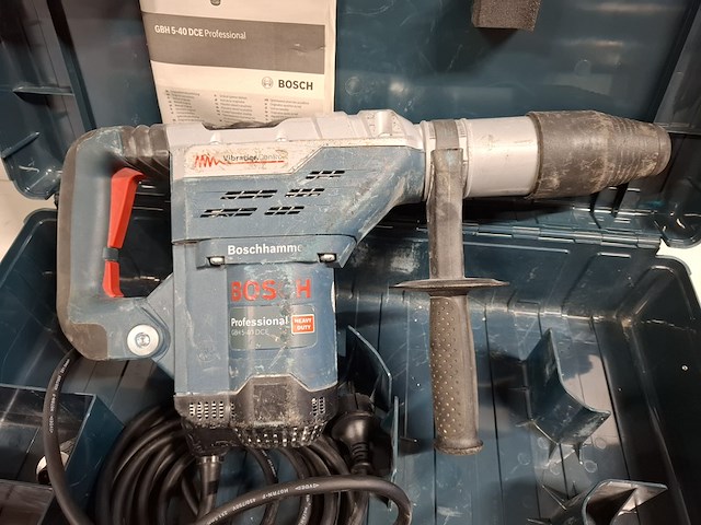 Boor-/breekhamer - 6kg - 230v - sds-max, bosch, gbh 5-40 dce, 2022 - afbeelding 7 van  9