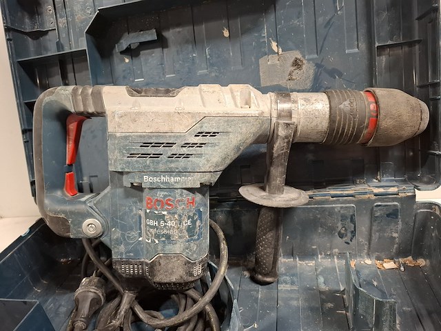 Boor-/breekhamer - 6kg - 230v - sds-max bosch, gbh 5-40 dce, bouwjaar 2012 - afbeelding 5 van  9