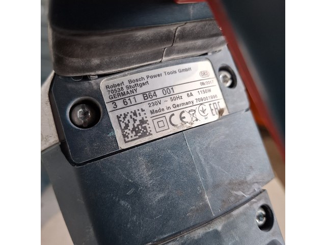 Boor-/breekhamer - 6kg - 230v - sds-max bosch, gbh 5-40 dce, bouwjaar 2017 - afbeelding 7 van  7