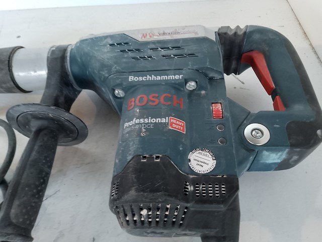 Boor-/breekhamer - 6kg - 230v - sds-max bosch, gbh 5-40 dce, bouwjaar 2018 - afbeelding 2 van  8