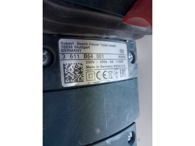 Boor-/breekhamer - 6kg - 230v - sds-max bosch, gbh 5-40 dce, bouwjaar 2018 - afbeelding 6 van  8