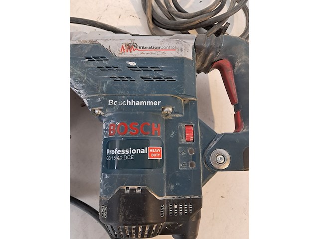 Boor-/breekhamer - 6kg - 230v - sds-max bosch, gbh 5-40 dce, bouwjaar 2019 - afbeelding 8 van  11