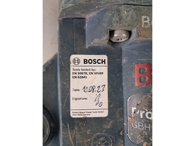 Boor-/breekhamer - 6kg - 230v - sds-max bosch, gbh 5-40 dce, bouwjaar 2020 - afbeelding 3 van  13