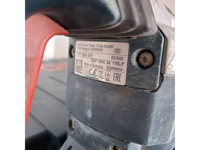 Boor-/breekhamer - 6kg - 230v - sds-max bosch, gbh 5-40 dce, bouwjaar 2020 - afbeelding 6 van  7