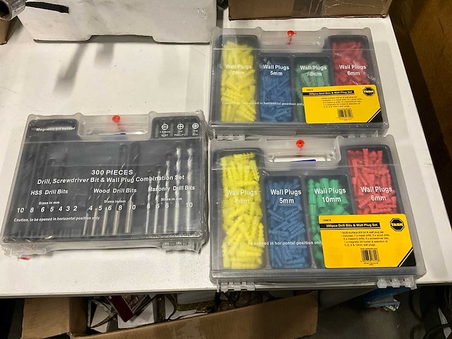 Boor en plugset (3x) - afbeelding 3 van  3