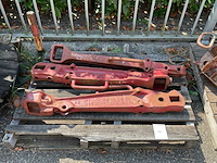 Boorgereedschap (6x) "rig tong parts and dp slips" - afbeelding 2 van  8