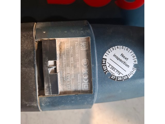 Boorhamer - 3kg - 230v - sds-plus bosch, gbh 2-24 d, bouwjaar 2012 - afbeelding 3 van  4