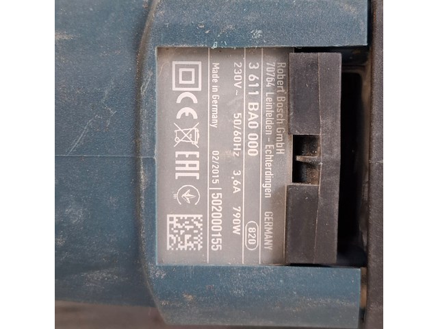 Boorhamer - 3kg - 230v - sds-plus bosch, gbh 2-24 d, bouwjaar 2015 - afbeelding 8 van  8