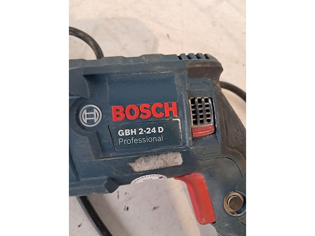 Boorhamer - 3kg - 230v - sds-plus bosch, gbh 2-24 d, bouwjaar 2016 - afbeelding 12 van  13
