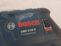Boorhamer - 3kg - 230v - sds-plus bosch, gbh 2-24 d, bouwjaar 2016 - afbeelding 10 van  13