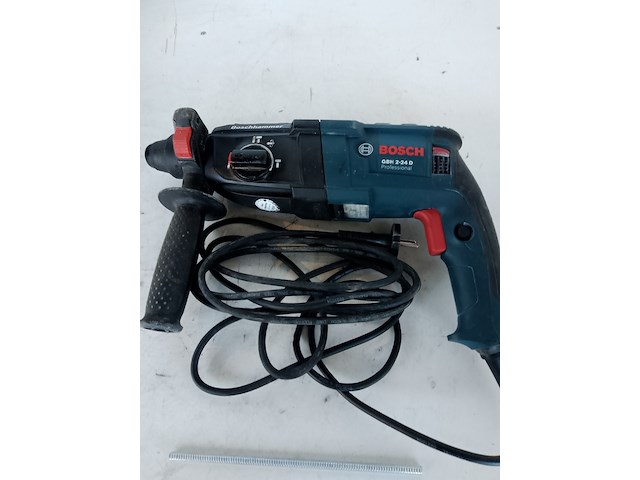 Boorhamer - 3kg - 230v - sds-plus bosch, gbh 2-24 d, bouwjaar 2016 - afbeelding 2 van  9