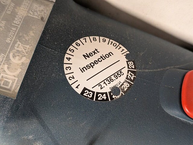 Boorhamer - 3kg - 230v - sds-plus bosch, gbh 2-26, bouwjaar 2019 - afbeelding 5 van  8