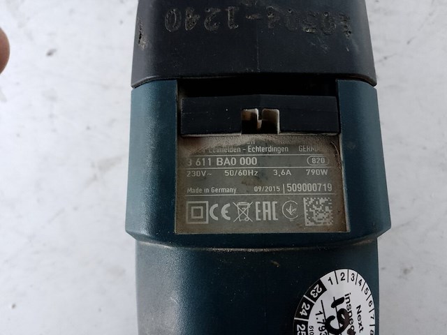 Boorhamer 16mm 230v sds-plus, bosch, gbh 2-24 d, 2015 - afbeelding 6 van  8