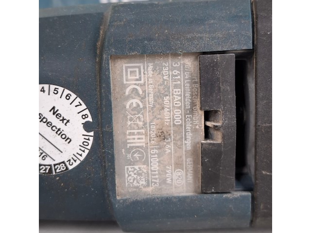 Boorhamer 16mm 230v sds-plus bosch, gbh 2-24 d, bouwjaar 2016 - afbeelding 7 van  8
