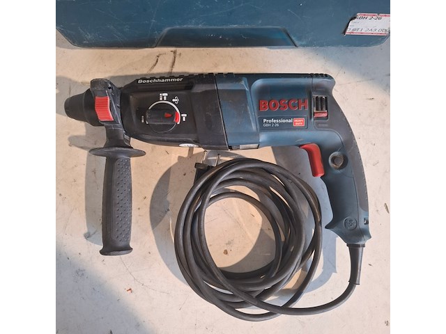 Boorhamer 16mm 230v sds-plus bosch, gbh 2-26, bouwjaar 2018 - afbeelding 2 van  4
