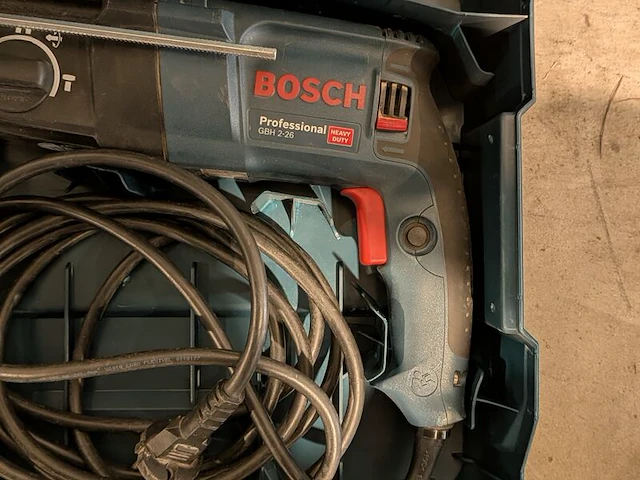 Boorhamer 16mm 230v sds-plus bosch, gbh 2-26, bouwjaar 2019 - afbeelding 4 van  7