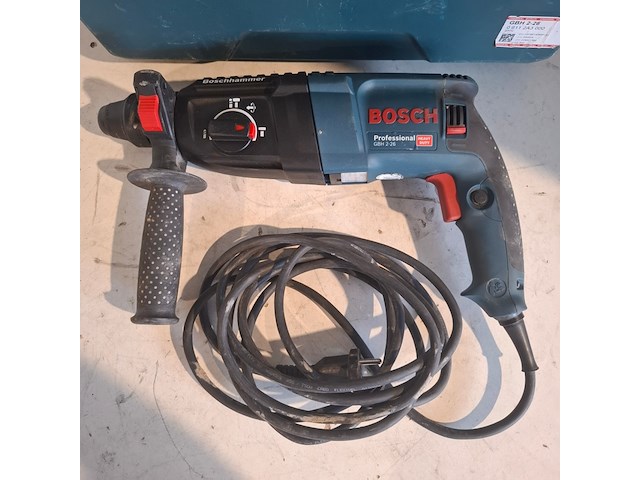 Boorhamer 16mm 230v sds-plus bosch, gbh 2-26, bouwjaar 2020 - afbeelding 2 van  4