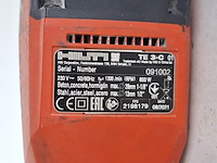 Boorhamer 16mm sds-plus 230v hilti, hilti, te 3-c, 2021 - afbeelding 7 van  9