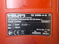 Boorhamer 18mm sds-plus accu hilti, hilti, te 4-a22, 2021 - afbeelding 4 van  14