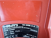 Boorhamer 18mm sds-plus accu hilti hilti, te 4-a22, bouwjaar 2021 - afbeelding 2 van  14