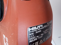 Boorhamer 18mm sds-plus, hilti, te 4-a22, 2021 - afbeelding 9 van  13