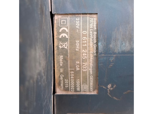 Boorhamer 52mm 230v sds-max ~ bosch, gbh 11 de, bouwjaar 2015 - afbeelding 8 van  8