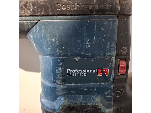 Boorhamer 52mm 230v sds-max ~, bosch, gbh 12-52 d, 2018 - afbeelding 3 van  7