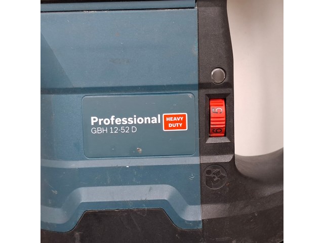 Boorhamer 52mm 230v sds-max ~, bosch, gbh 12-52 d, 2018 - afbeelding 4 van  9