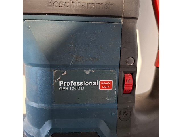 Boorhamer 52mm 230v sds-max ~, bosch, gbh 12-52 d, 2020 - afbeelding 3 van  7