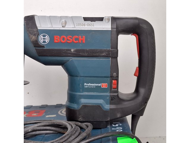 Boorhamer 52mm 230v sds-max ~ bosch, gbh 12-52 d, bouwjaar 2018 - afbeelding 3 van  9