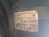 Boorhamer 52mm 230v sds-max ~ bosch, gbh 12-52 d, bouwjaar 2020 - afbeelding 4 van  5