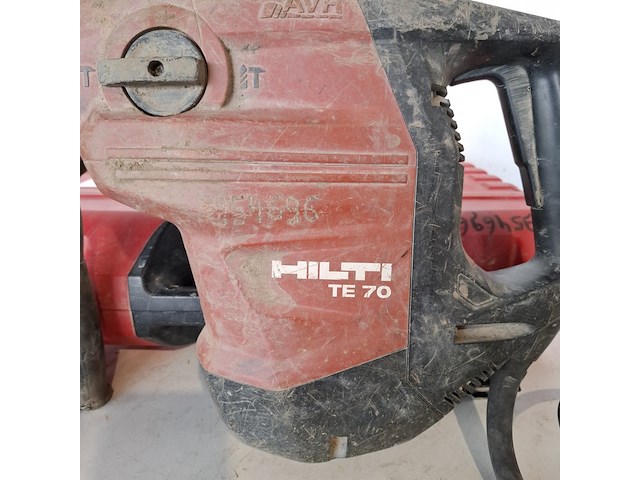 Boorhamer 52mm sds-max 230v hilti hilti, te 70-avr, bouwjaar 2018 - afbeelding 2 van  6