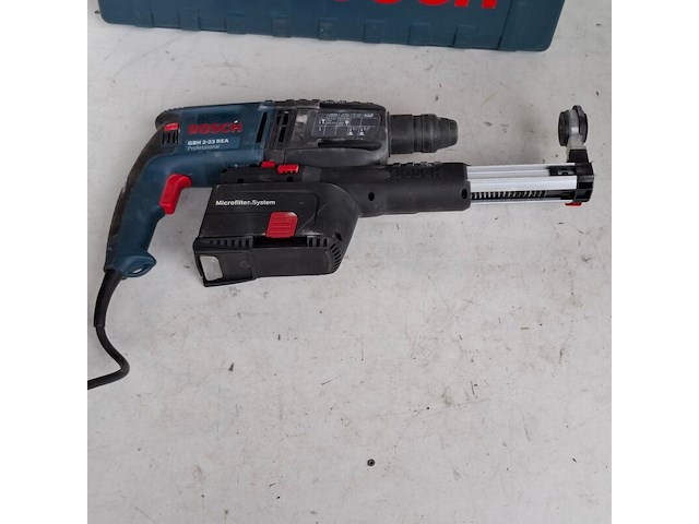Boorhamer 710w 230v sds-plus met stofafzuiging, bosch, gbh 2-23 rea, 2015 - afbeelding 2 van  12