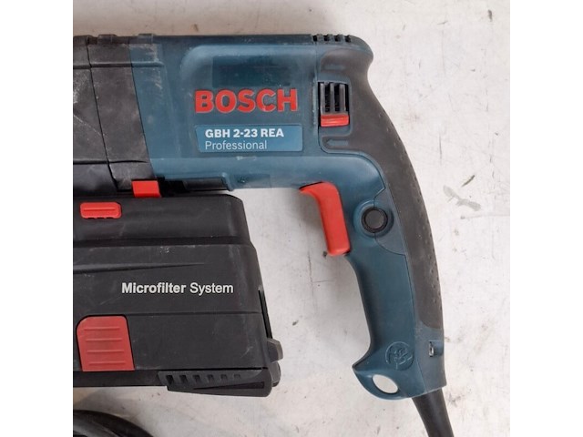 Boorhamer 710w 230v sds-plus met stofafzuiging, bosch, gbh 2-23 rea, 2015 - afbeelding 9 van  12